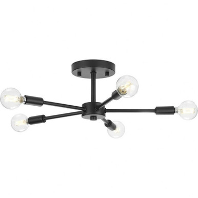 Delayne 5 Light 16 Inch Wide Flush Mount by Progress - P350219