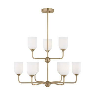 Emile 9 Light Large Chandelier by Generation Lighting - GLC1109