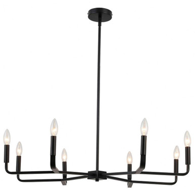 Colette 8 Light Large Chandelier by Dainolite - CLT-328