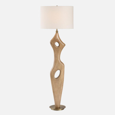 Almyra 1 Light Floor Lamp 65.5 Inch Tall and 21 Inch Wide by Uttermost - 30486-1