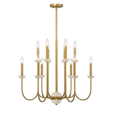 Oakhurst 12 Light Large Chandelier by Savoy House - 1-2294-12-262