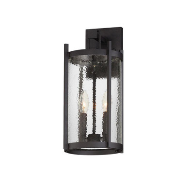 Belfry 2 Light Outdoor Wall Mount 16 Inch Tall and 8 Inch Wide by Maxim - 30064HMBK