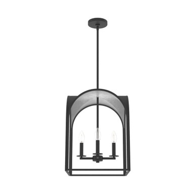 Dukestown 4 Light Medium Pendant 19.5 Inch Tall by Hunter Fans - 19082