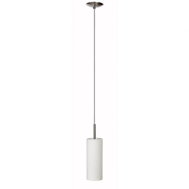 Paza 1 Light Mini Pendant by Dainolite 83202-sc-wh - 83202-sc-wh