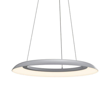 Torus 28W 1 LED Pendant 2 Inch Tall and 24 Inch Wide by Sonneman - 2870-J20