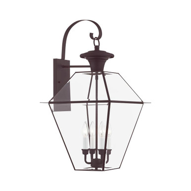 Westover 4 Light Outdoor Wall Lantern by Livex - 2386