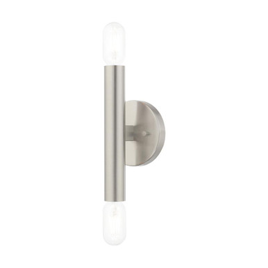 Copenhagen 2 Light Wall Sconce 9.88 Inch Tall by Livex - 51132