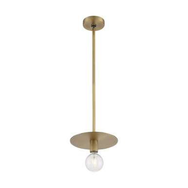 Barbett 1 Light Small Pendant 10 Inch Tall by Nuvo - 60-72-MP-10