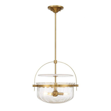 Denmar 4 Light 18 Inch Wide Convertible Semi Flush Mount by Savoy House - 6-4723-4