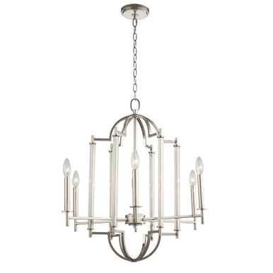 Provence 6 Light Medium Chandelier by Kalco - 512972PN