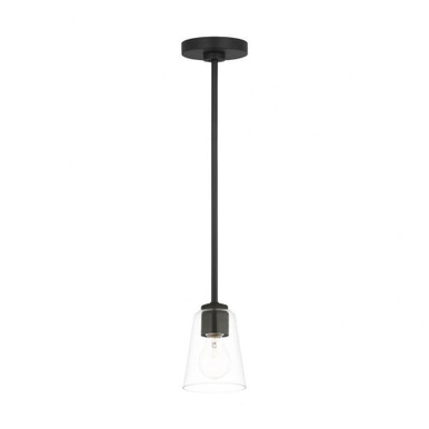 Miles 1 Light Mini Pendant 6.25 Inch Tall and 4.5 Inch Wide by Generation - GLP10