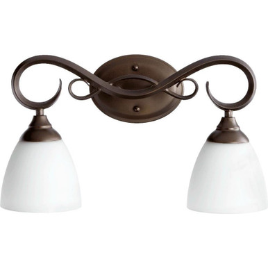 Powell 2 Light Vanity Light by Quorum - 5108-2