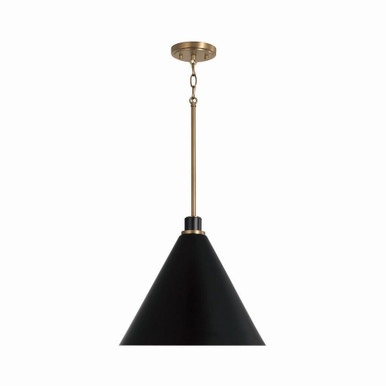 Bradley 1 Light Medium Pendant by Capital - 350112
