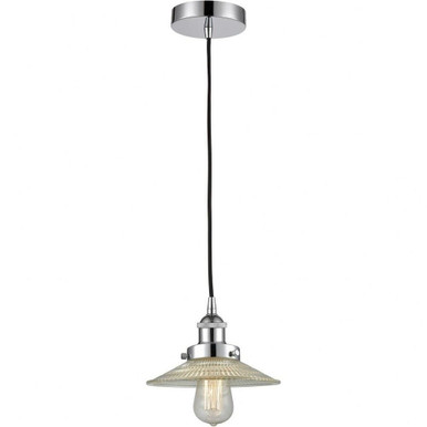 Halophane 1 Light Mini Pendant by Innovations - 616-1PH-858-Halophane