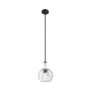 Astor 1Light Stem Rope Mini Pendant 11.75 In X 8 In Wide by Innovations - 415-1SR-G12-8_P