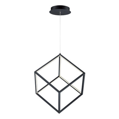4 Square 24W 1 LED Light Large Pendant by ET2 - E30582