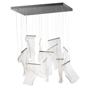 Rinkle 39 Watt 13 LED Light Large Pendant by ET2 - E24878-133BGM
