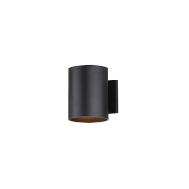 Outpost 1 Light Outdoor Wall Mount by Maxim - 26101BK