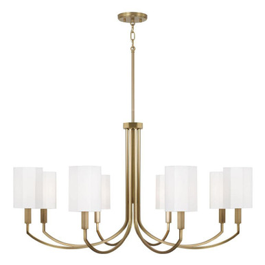 Adrian 8 Light Chandelier 21 Inch Tall and 40 Inch Wide by Capital - 459581AD-716