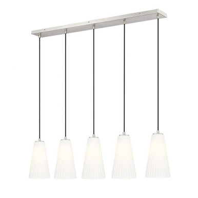 Farrell 5 Light Linear Chandelier 11 x 6 Inches Wide by Z-Lite - 3043P6-5L