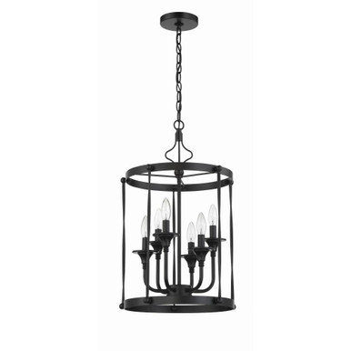 Jolenne 6 Light Small Foyer Chandelier by Craftmade - 57036