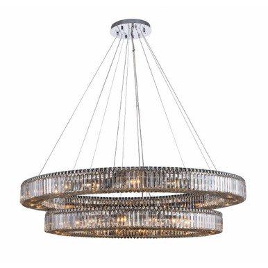 Rondelle 36 Light Oversized Pendant by Allegri - 11720-010-FR001