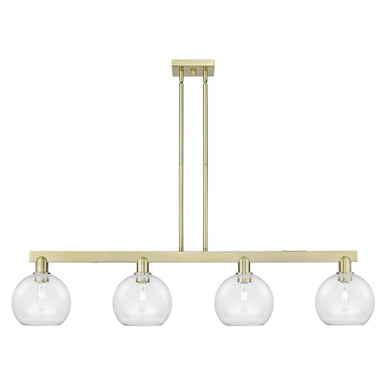 Athens 4 Light Stem Hung Island 12.88 Inch X 52.75 Inch by Innovations - 716-4I-G12-10