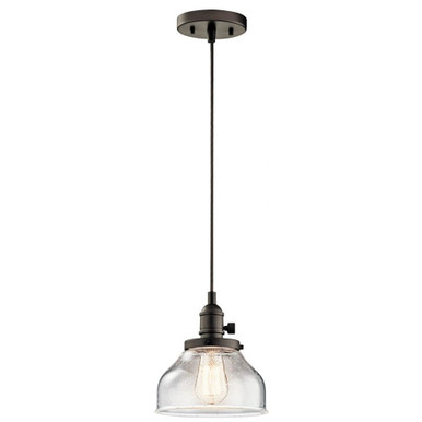 Avery 1 Light Small Pendant 8 Inch Wide by Kichler - 43850