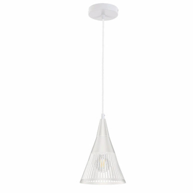 Rebecca 1 Light Pendant 10.5 Inch Tall and 7 Inch Wide by Dainolite - REB-71P