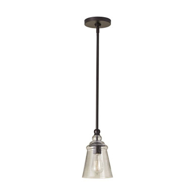 Urban Renewal 1 Light Mini Pendant 10 Inch Tall by Generation - P1261ORB