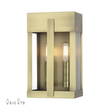 Berksford 2 Light Outdoor Wall Lantern by Livex - 28962