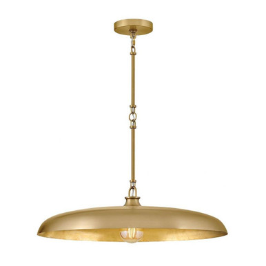 Sadie 12W 1 LED Dome Chandelier 6.25 Inch Tall and 24 Inch Wide by Hinkley - 48165