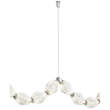 Collier Collier Swag Cable 0.8 Inch Tall and 0.9 Inch Wide by VC Modern - 700CLRSWAGN