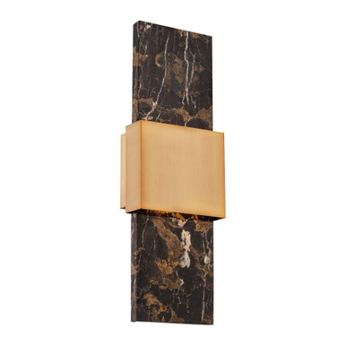 Mercer 18.9W 4 LED Wall Sconce by Modern Forms - WS-50324-BK/AB