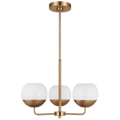 Alvin 3 Light Medium Chandelier by Visual Comfort Studio - 3168103