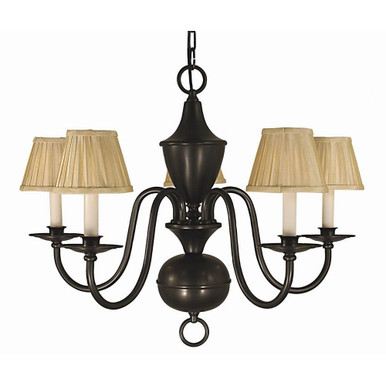 Jamestown 5 Light Medium Chandelier by Framburg 2535 - 2535