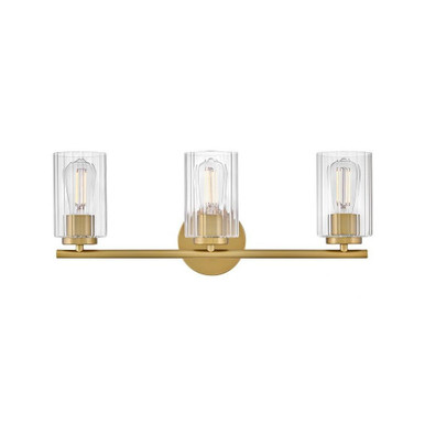 Leta 36W 3 LED Medium Bath Vanity 9 Inch Tall and 22.75 Inch Wide by Lark - 85583