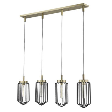 Reece 4 Light Small Island Pendant by Acclaim - IN31502AB