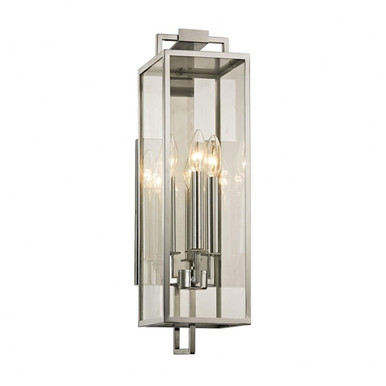 Beckham 3 Light Candle Style Outdoor Wall Mount by Troy - B63