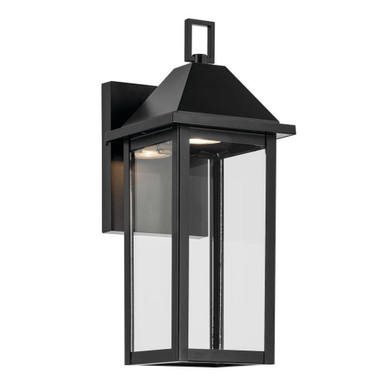 Prin 1 Light Small Outdoor DarkSky Wall Mount 14 Inch Tall by Kichler - 59157-DS
