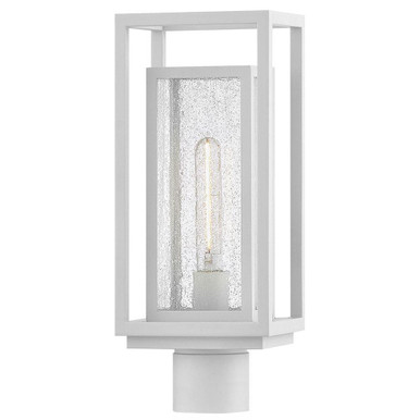 Republic 8W 1 LED Medium Outdoor Post Lantern 17 x 7 Inches by Hinkley - 1001TW