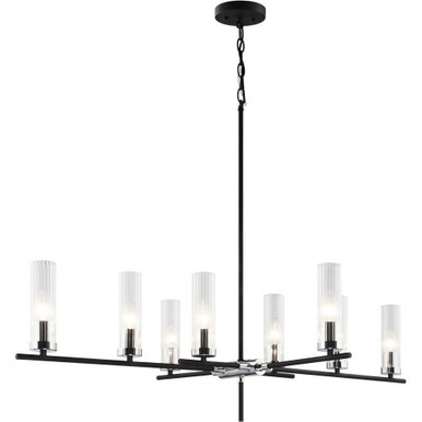 Luminoso 8 Light Medium Chandelier by Matteo - C74208CH