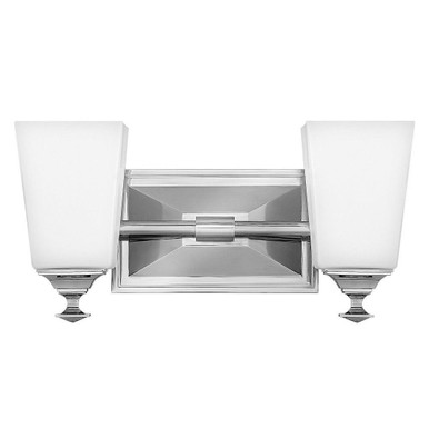 Baldwin 2 Light Vanity Light by Hinkley - 56672PN
