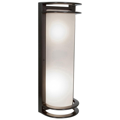 Nevis 2 Light Outdoor Wall Lantern by Access - 20031LEDDM-1675