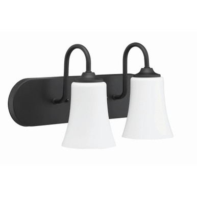 Gwyneth Two Light Vanity Fixture by Craftmade - 50402-FB-WG