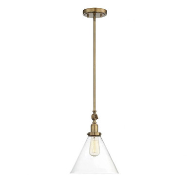 Drake 1 Light Small Pendant by Savoy House - 7-9132-1