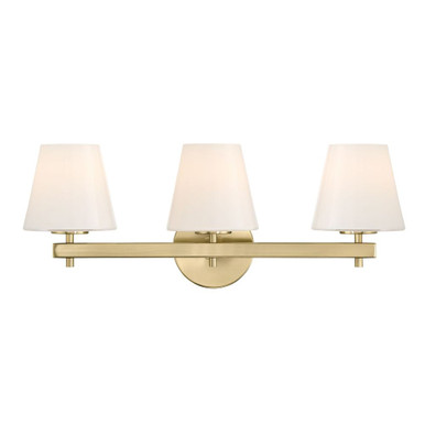 Colton 3 Light Bath Vanity 10 Inch Tall and 24.5 Inch Wide by Crystorama - COL-203