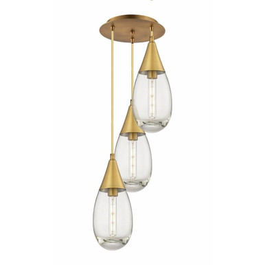 Malone 3 Light Cord Hung Medium Pendant by Innovations - 113-450-1P-G450-6