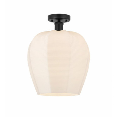 Norfolk 1 Light 11.75 Inch Wide Semi Flush Mount by Innovations - 616-1F-G46-12