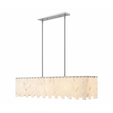 Viviana 7 Light Island 11.5 Inches Tall and 11.5 Inches Wide by Z-Lite - 345-49L